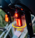 Magicshine Feu arrière radar intelligent SEEMEE R300 Radar Tail Light 