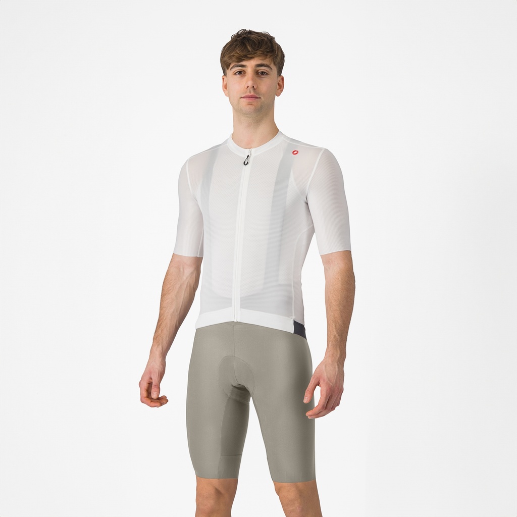 Castelli Espresso Jersey Ivory/Dark Gray 065