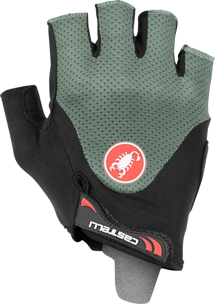 Castelli Arenberg Gel 2 Gants Defender Green
