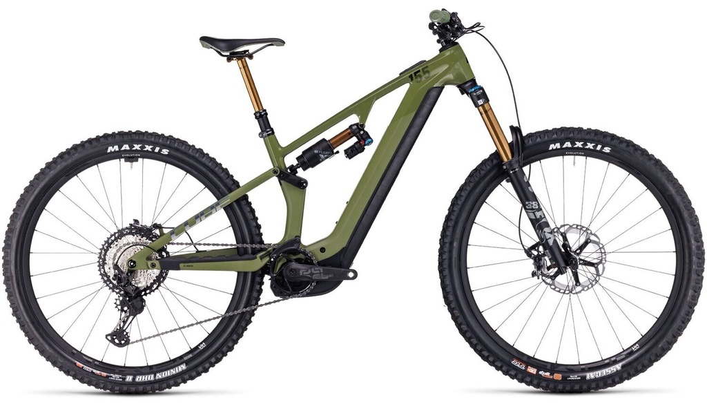 Cube Stereo Hybrid ONE55 C:68X TM 750 Olive'n'chrome