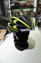 Casque Wear Design Noir et jaune fluo / Led avant et arrière incorporé