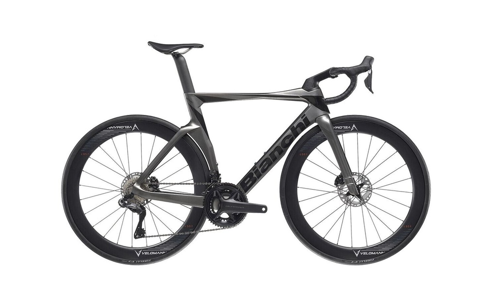 Bianchi Oltre Comp 105 DI2 2x 12v XH Grey black