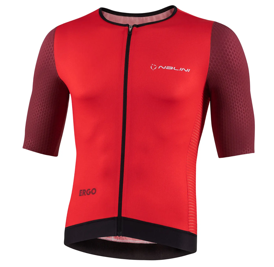 Nalini Laser Jersey Red Black