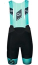 Cuissard WearDesign X LUX GJ Team Celeste Longue distance 4D