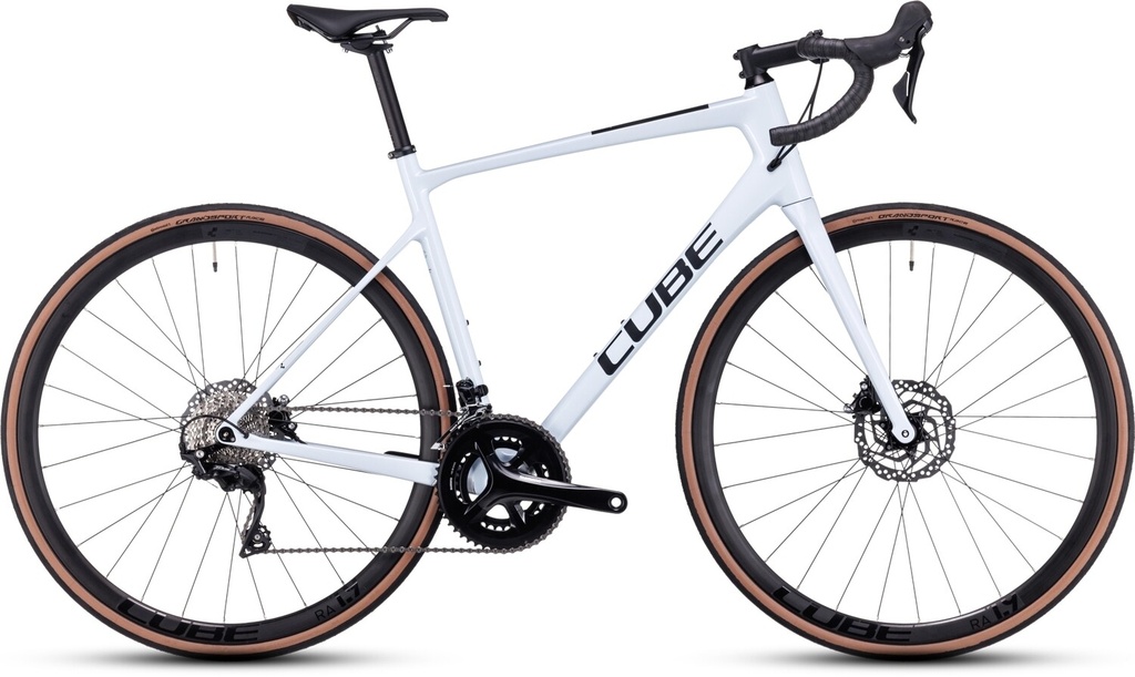 Cube Attain GTC Race flashwhite'n'black