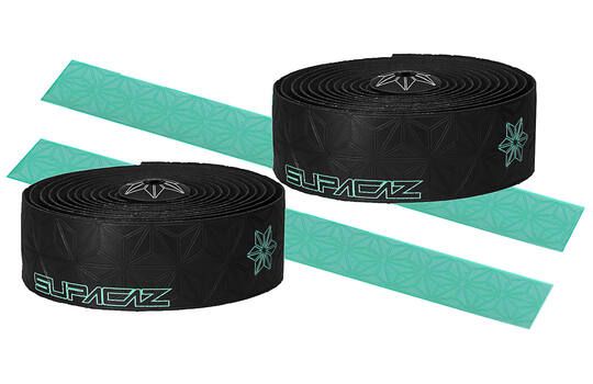 Ruban de cintre Supacaz Galaxy kush Noir/Céleste