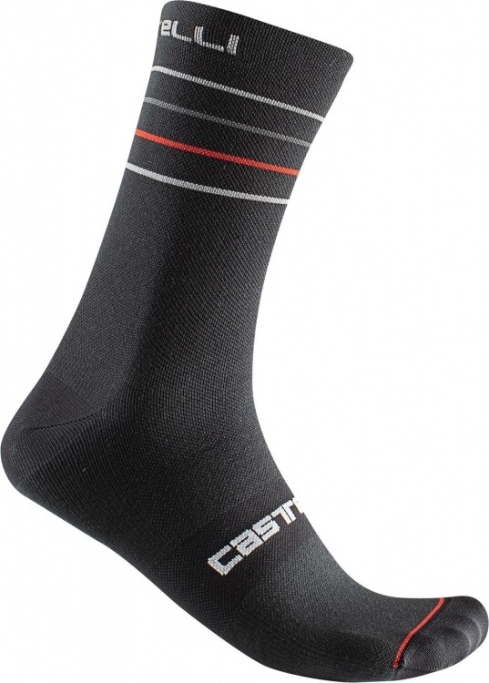 Castelli Endurance 15 sock Black and Line
