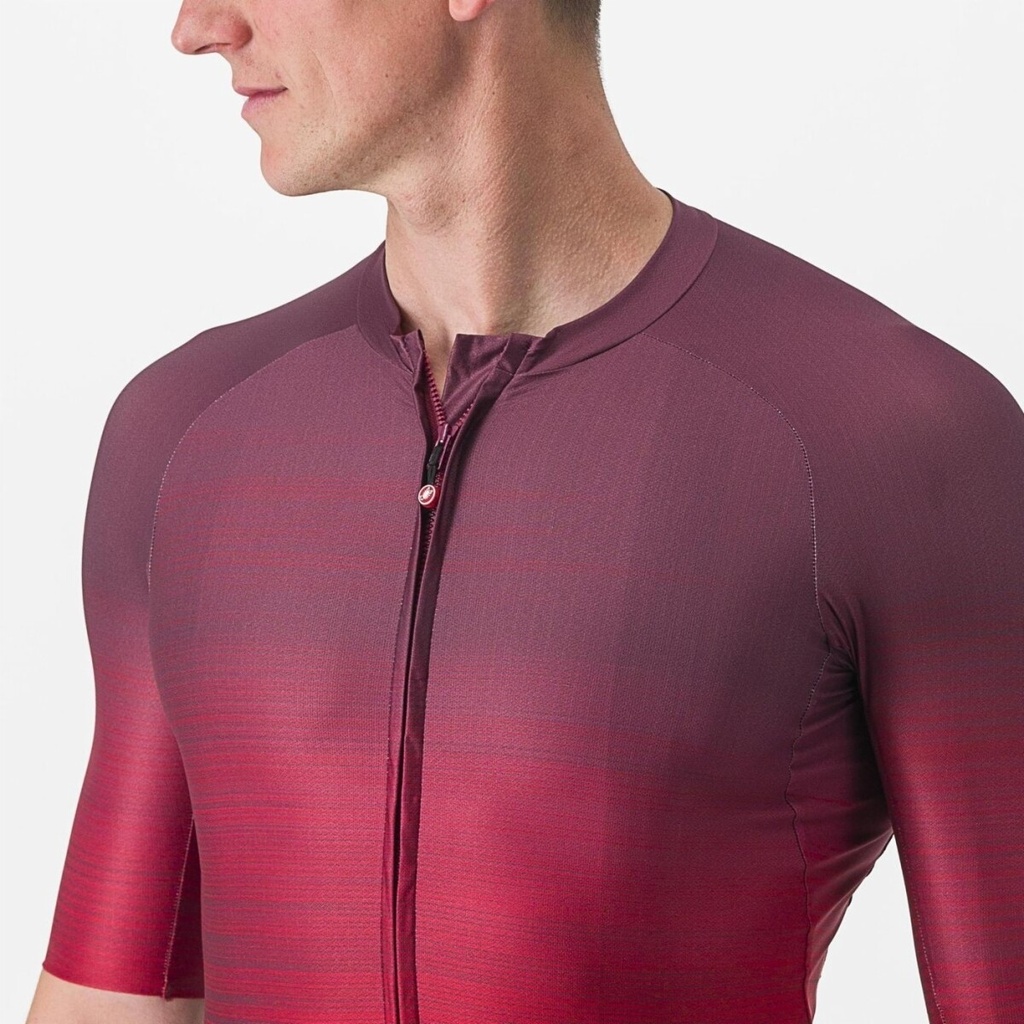 Castelli Aero Race 6.0 jersey bordeaux
