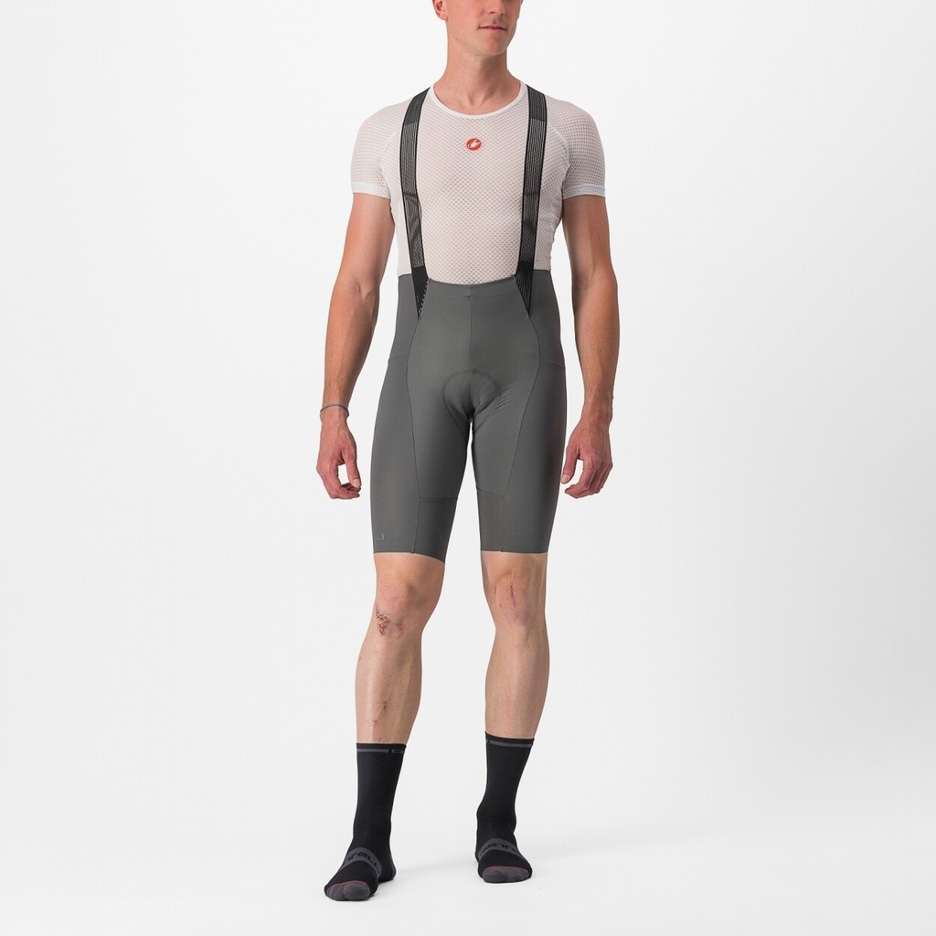 Castelli Free Aero RC BIB men Gunmetal Gray