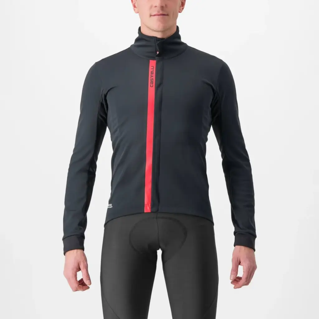 Castelli Entrata Jacket 085 Red Black PROMO
