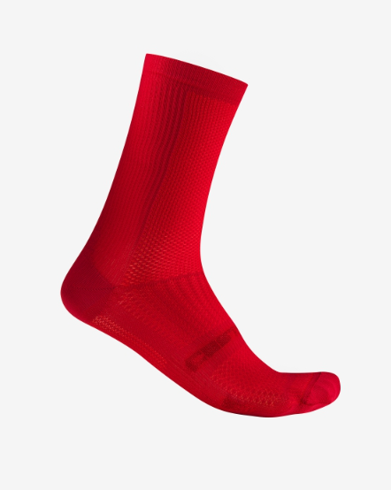 Castelli Espresso 18 sock Red 