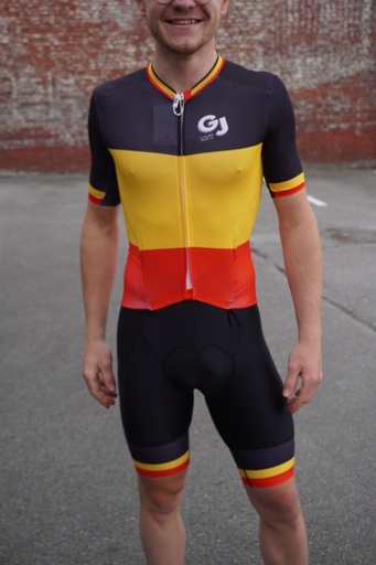 Combinaison Team GJ Champion du Belgique  X-LUX 4D longue distance