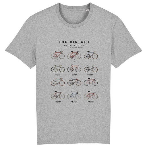 The Vandal '' History of the bicycle 2.0 '' Tshirt
