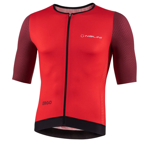 Nalini Laser Jersey Red Black