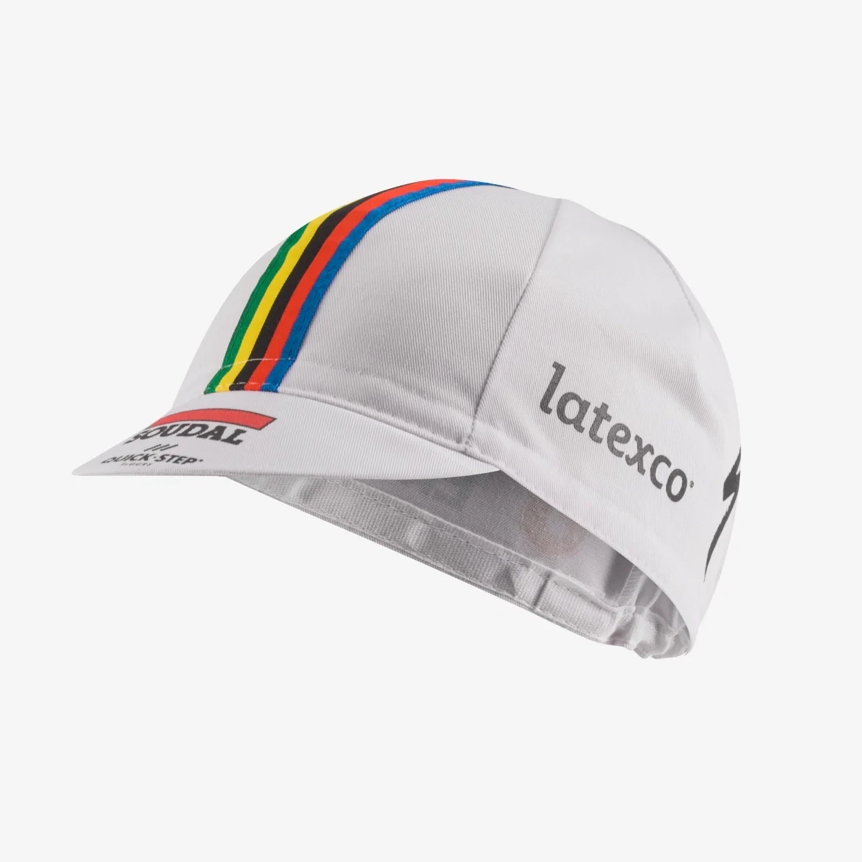 [9999150] Casquette Castelli Champion du monde Remco Evenepoel Soudal Quick step 2023