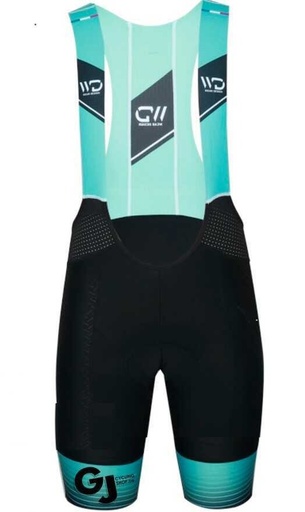 Cuissard WearDesign X LUX GJ Team Celeste Longue distance 4D