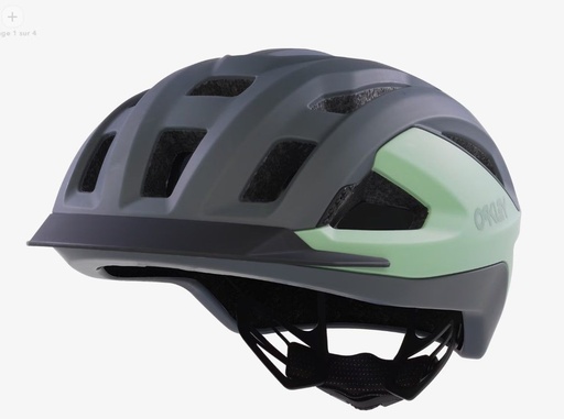 Casque Oakley Aro3 All-road Mips Matte Dark Gray/Jade 