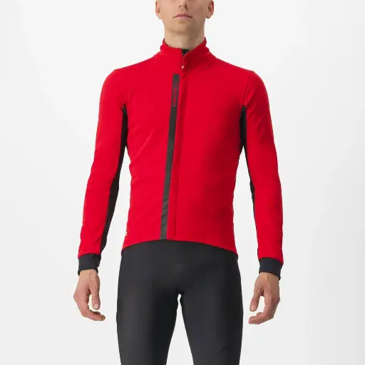 [4523508-023] Castelli Entrata Jacket 023 Red Black Light PROMO 