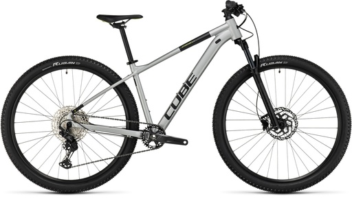 Cube Attention SLX silvergrey'n'lime