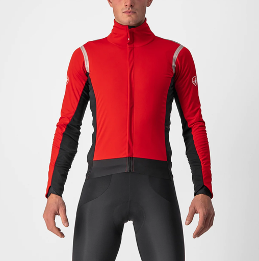 Castelli Alpha RoS 2 Jacket  Red/Silver 023