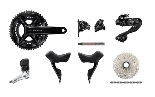 [998568] Groupe Shimano 105 Di2 Disc 2x 12v R7170