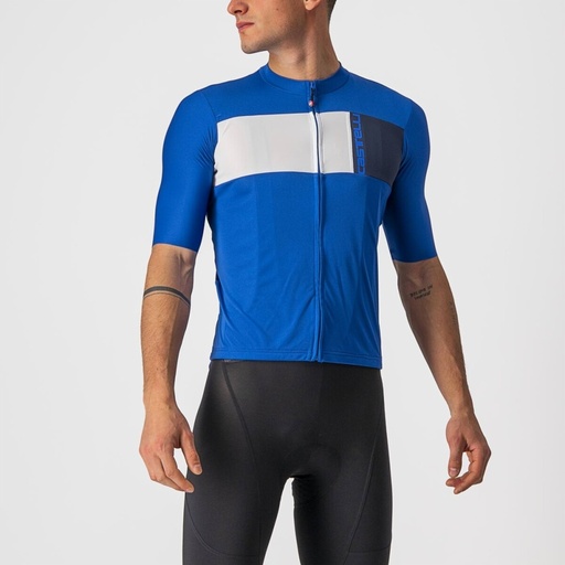 Castelli Prologo 7 jersey Azzurri italia / Ivory  salive blue