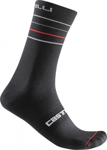 Castelli Endurance 15 sock Black and Line