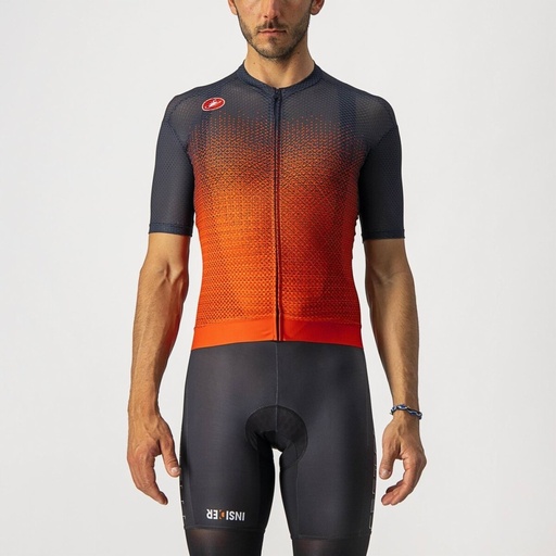 Castelli Insider Jersey Red/Savile Blue