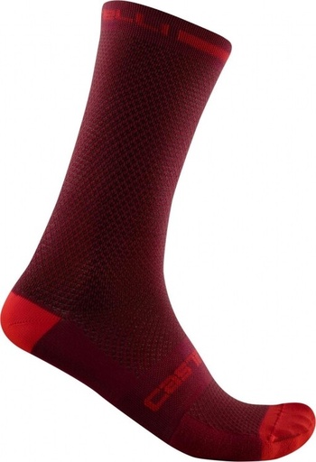 Castelli Superleggera socks T18 - Bordeaux