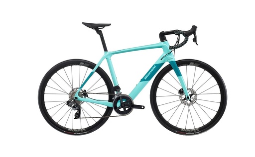 Bianchi Infinito CV Disc Sram Rival AXS Céleste