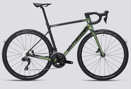 Bottecchia Emme 4 SLI Ultegra C7 Matt Black Green Polished Gold C7