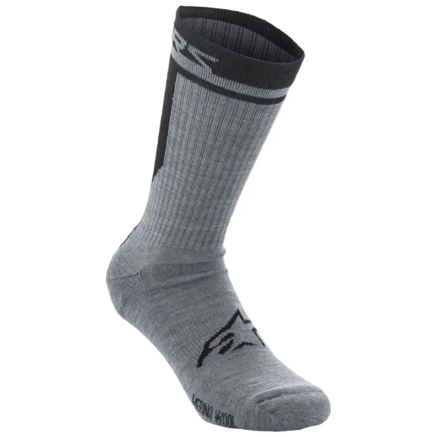 Chaussettes Alpinestars Merino Socks - Gray Black