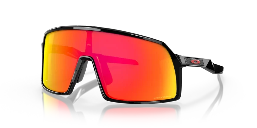 [99997876] Oakley Sutro - Polished Black- Prizm Ruby