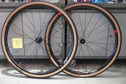 [999998091] Paire de roues Fulcrum Racing 6 disc + pneus WTB Gravel 700x37