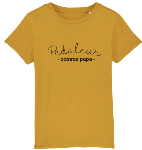 T-shirt Enfant The Vandal '' Pédaleur comme papa''