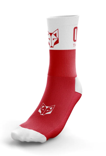 Otso cycling socks Red/White