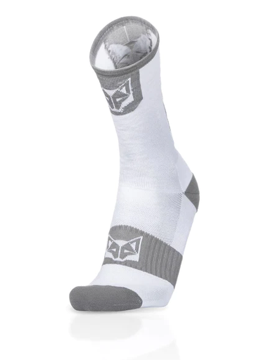 Otso cycling socks Pure White/ Silver Grey